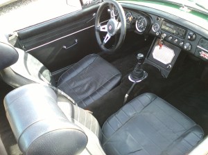 interoiret er ikke så dårligt indrettet bilens alder taget i betragtning