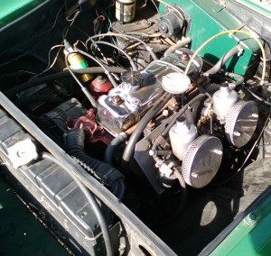 motoren er rimelig momentstærk trods sin størrelse og så siger den godt